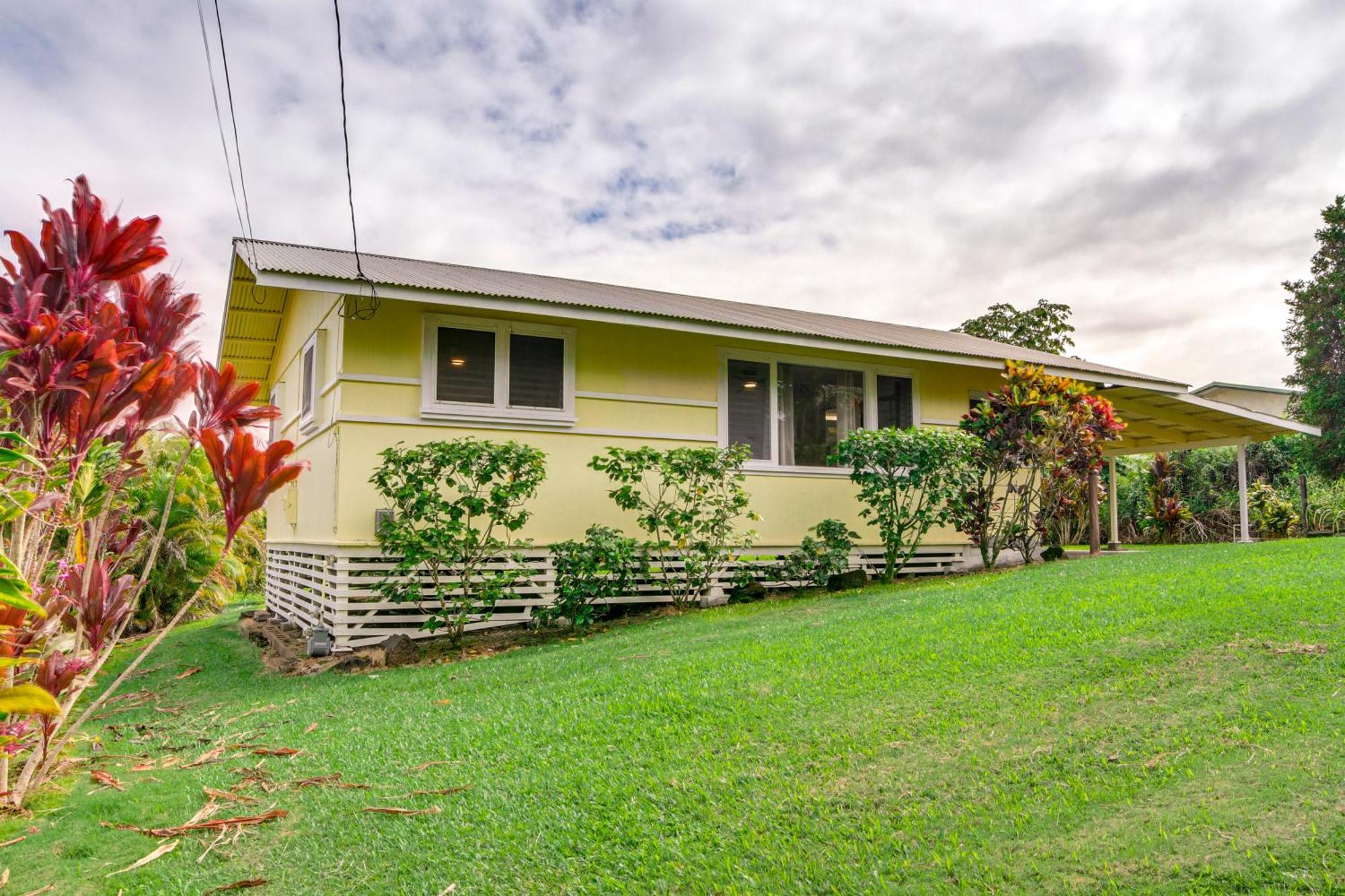 Charming Historic Hilo House Minutes To Beach! Exterior foto